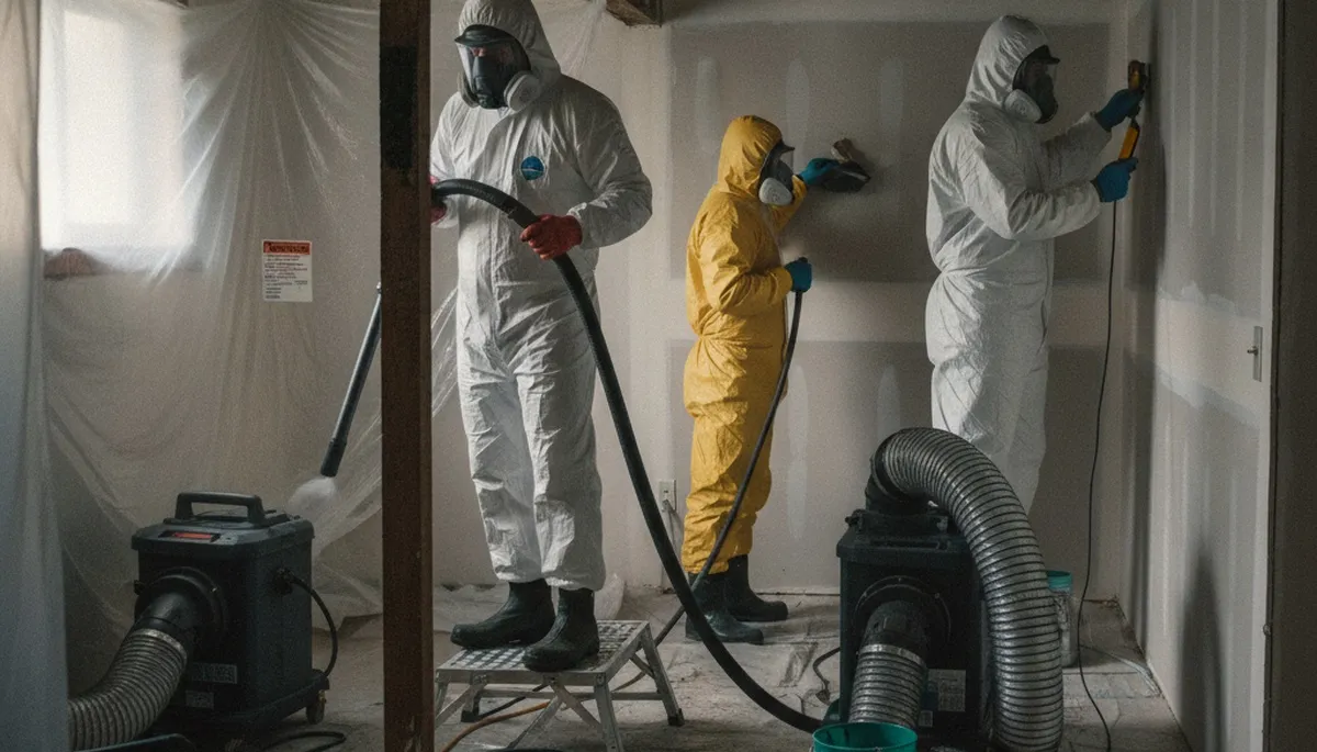 Water damage and mold removal service in Visalia, CA for homes after moisture damage