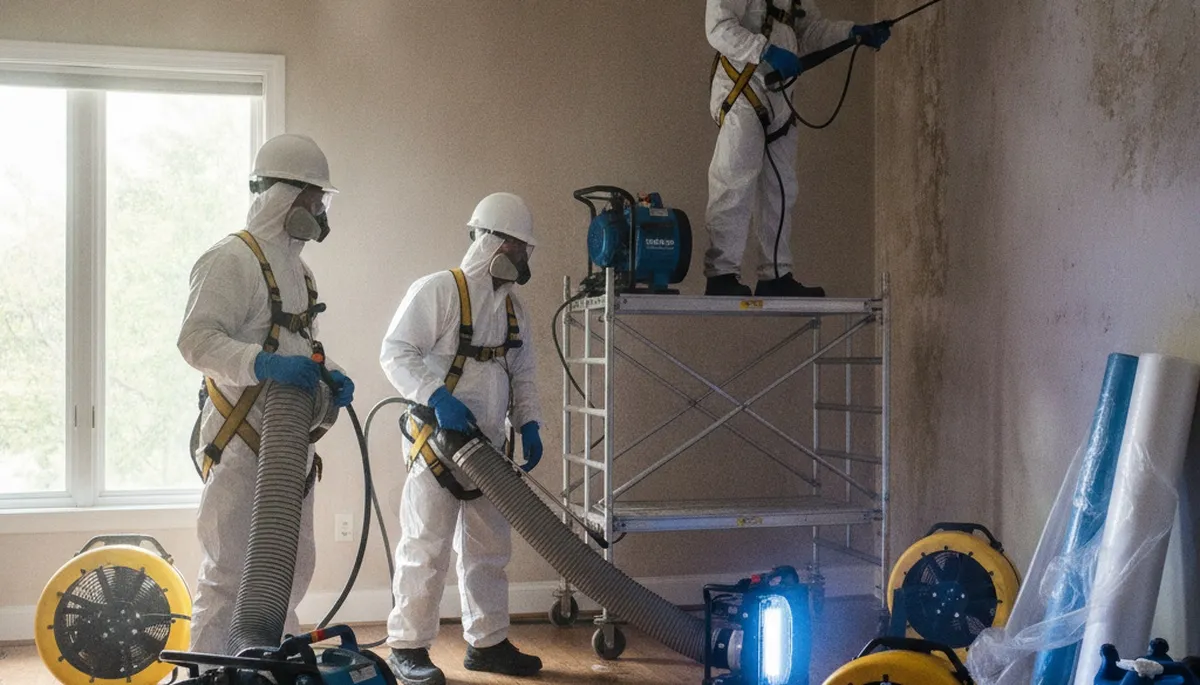 Visalia, CA water damage odor removal service for homes with moisture-related smells
