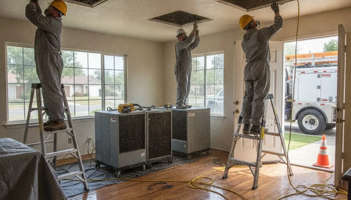 Water damage restoration team serving Visalia, CA for fast cleanup and repair