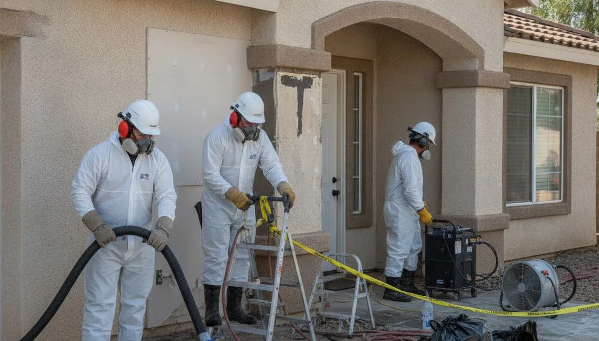 Water damage restoration team serving Visalia, CA with professional cleanup and repair services