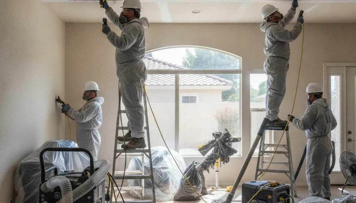 Water damage restoration team in Visalia, CA serving homes and businesses