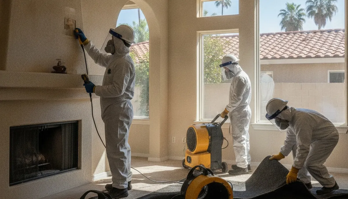 Water damage restoration service in Visalia, CA for homes and businesses