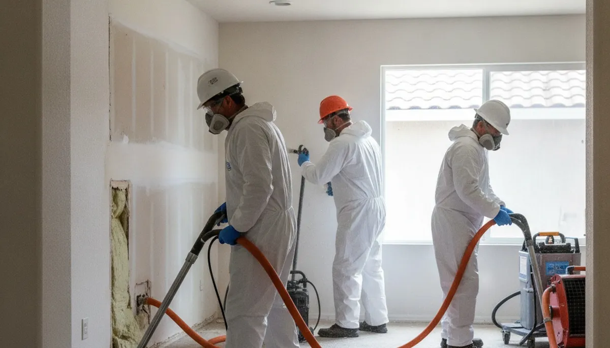 Water damage restoration team in Visalia, CA serving homes and businesses