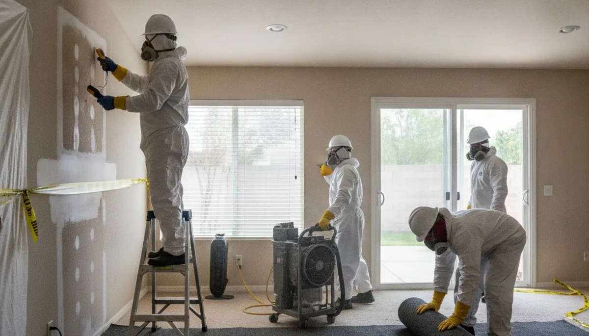Water damage restoration team serving Visalia, CA for fast cleanup and repairs