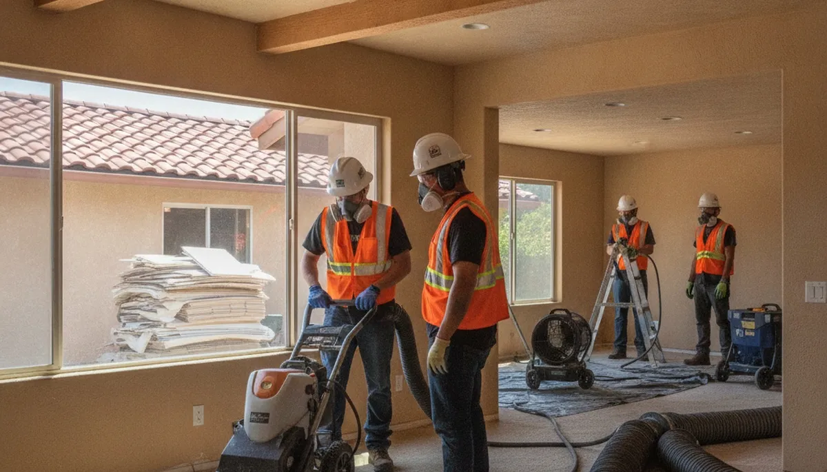 Water damage restoration team serving Visalia, CA for fast cleanup and repair